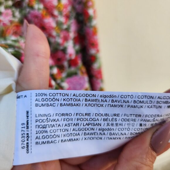 MNG Blogger Fav Volume Sleeve Floral Mini Dress - Picture 11 of 11